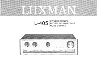 Luxman L-405-Owners-Manual 